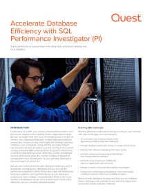Accelerate Database Efficiency with SQL Performance Investigator 