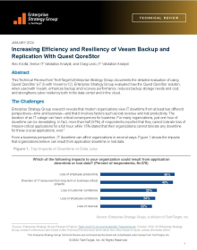 Accelerating Data Protection with Quest QoreStor and Veeam