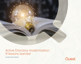 Active Directory modernization: 9 lessons learned