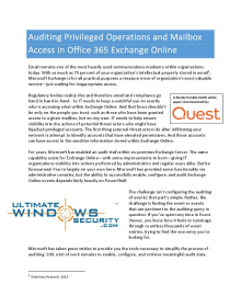 Auditing Privileged Operations and Mailbox Access in Office 365