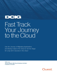 DCIG: Fast Track Your Journey to the Cloud