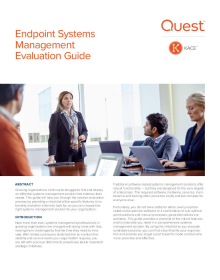 Endpoint Systems Management Evaluation Guide