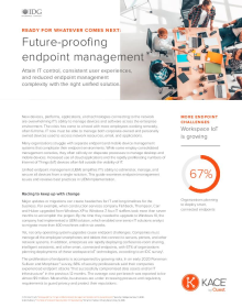 Future-proofing endpoint management | White Paper
