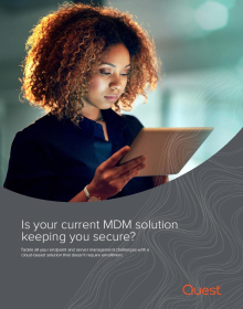 Is your current MDM Solution keeping you secure?