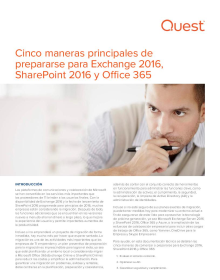 Las cinco principales maneras de prepararse para Exchange 2016, SharePoint 2016 y Office 3...