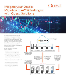 Mitigate your Oracle Migration to AWS Challenges with Quest® Solutions