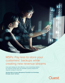 MSPs: Pay less to store your customers backups while creating new revenue streams