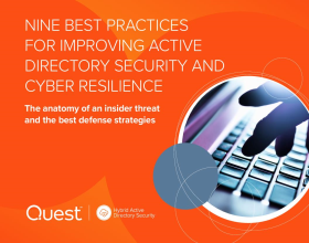 Nine Best Practices to Improve Active Directory Security and Cyber Resilience