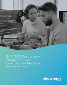 SAP GRC Framework Integration with One Identity Manager