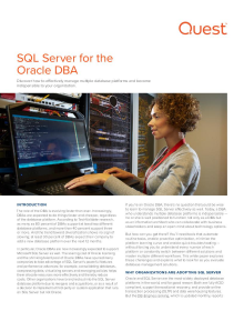 SQL Server for the Oracle DBA 