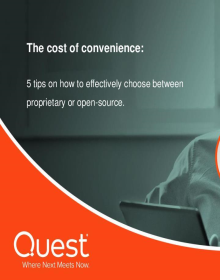 The cost of convenience - Presentation