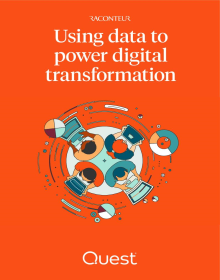 Using data to power digital transformation