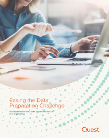 Easing the data preparation challenge ― learn new techniques today. 