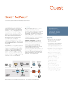 NetVault Datasheet