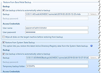 Recovery Manager for Active Directory Disaster Recovery Edition