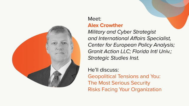 Tackle the Most Serious Security Risks Facing Your Organization with Dr. Alex Crowther at TEC 2023