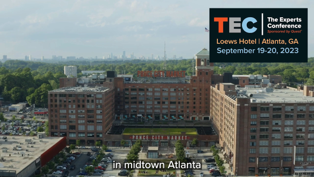 The Experts Conference (TEC) 2023: The Roof at Ponce City Market